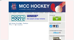 Desktop Screenshot of mcchockey.org